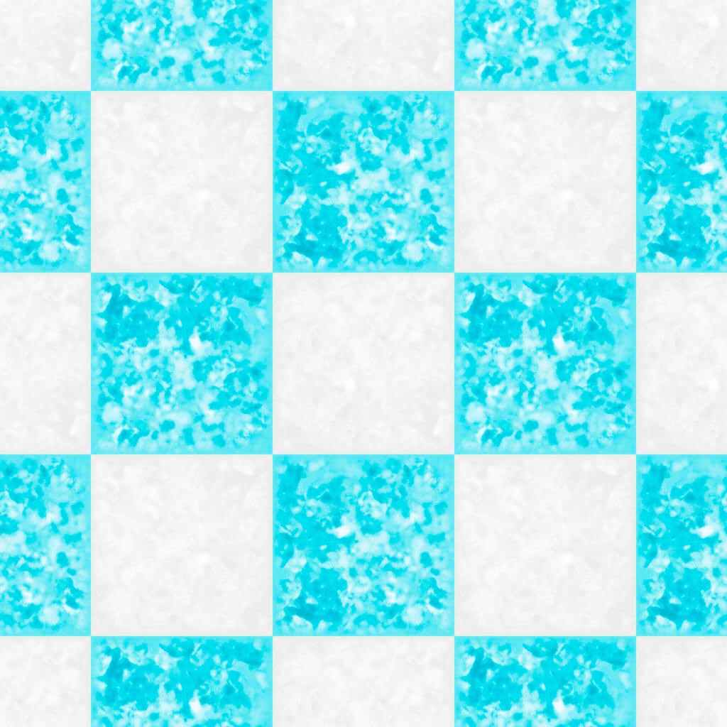 blue checkerboard